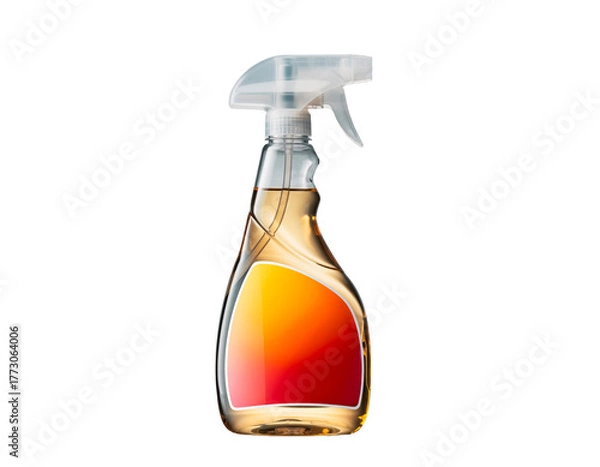 Obraz Cleaning Spray Bottle Isolated on White Background