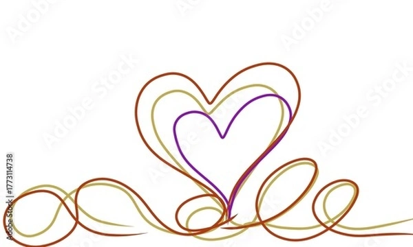 Fototapeta Abstract color background and copy space for text 