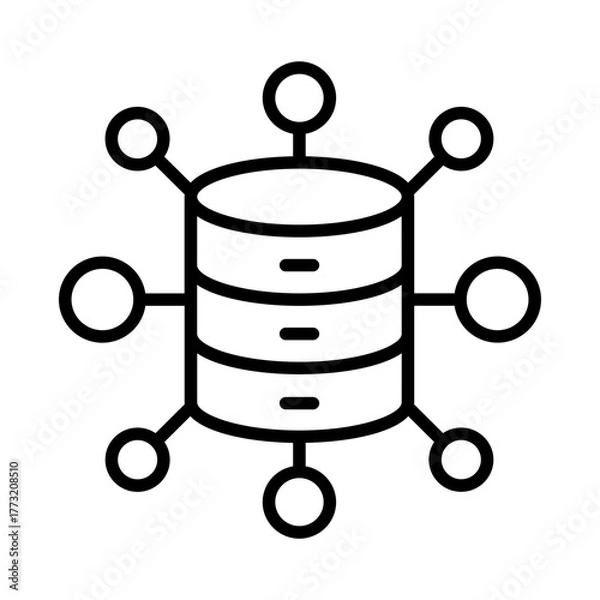 Fototapeta Database Architecture
