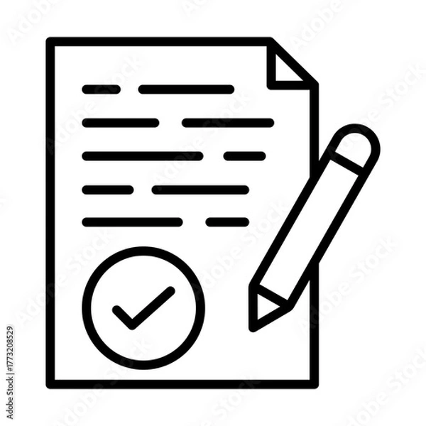 Fototapeta Informed consent
