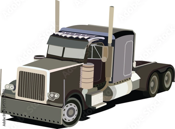 Obraz truck king.eps