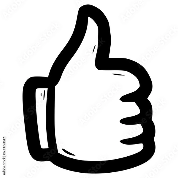 Fototapeta illustration hand drawn outline vector