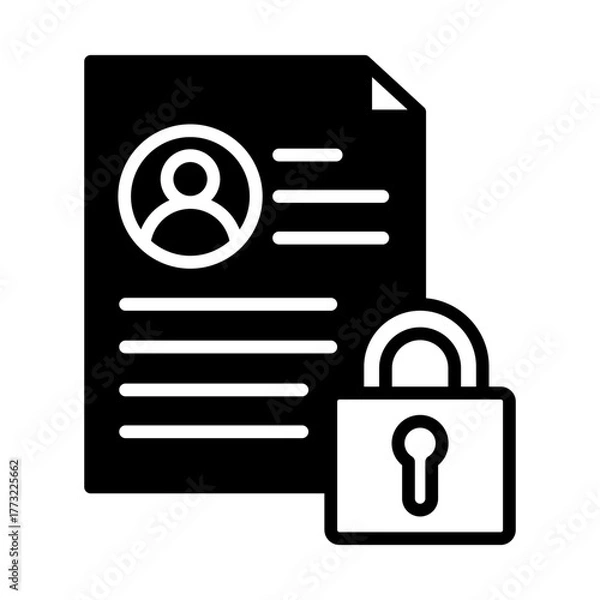 Fototapeta Data privacy
