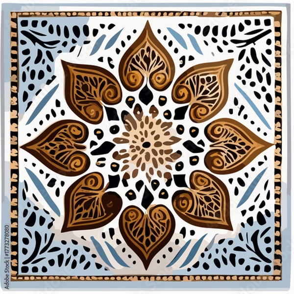 Obraz set of ornamental elements