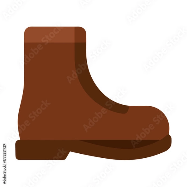 Obraz vector illustration of a boot