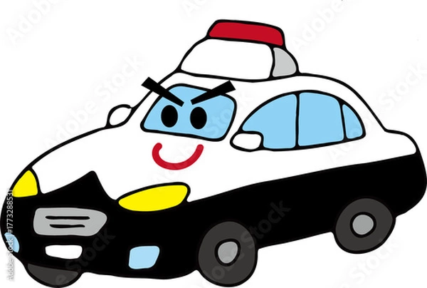 Fototapeta パトカー