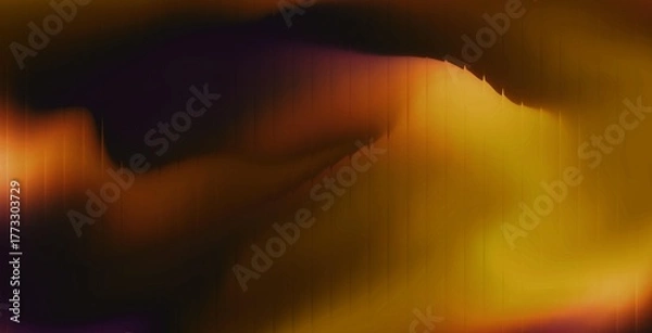 Obraz Abstract wave texture, noise background, dark orange background design.