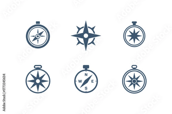 Obraz Navigation Compass Icon