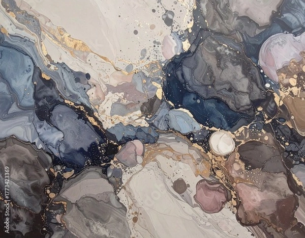 Fototapeta abstract geometric shapes pattern