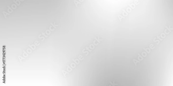 Fototapeta Abstract mesh silver foil background with metal mirror texture. Chrome gradient surface with light modern abstract