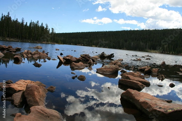 Fototapeta Mirrored sky