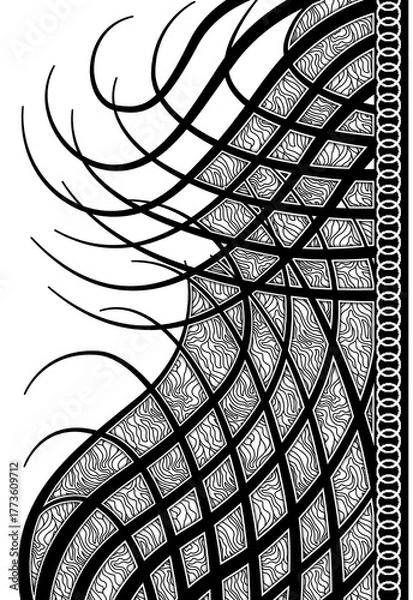 Obraz saree Palav Pattern Prin Digital Art paisley.digital saree cottan with textures allover pattern flower test 
traditional saree digital print design.Digital Saree Pallu and blouse .