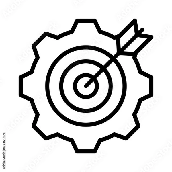 Fototapeta Goal setting
