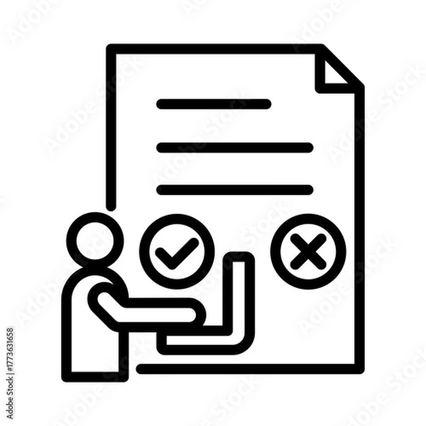 Fototapeta Skill test
