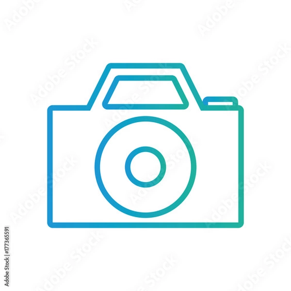 Fototapeta camera  vector illustration