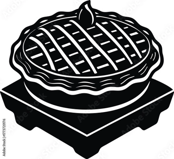 Fototapeta Abstract geometric pattern with vibrant colors for modern design backgrounds isolated on transparent background