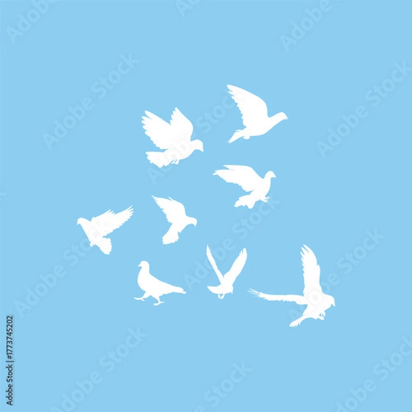 Obraz Flower with bloack