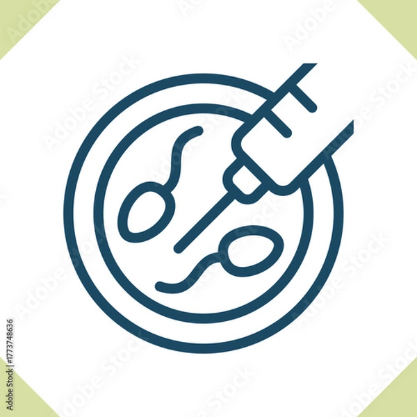 Obraz In Vitro Fertilisation Icon