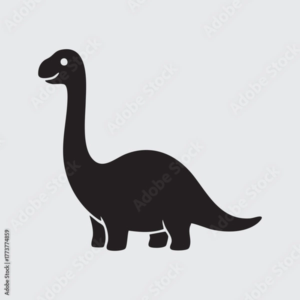 Fototapeta new stylish dinosaur art vector