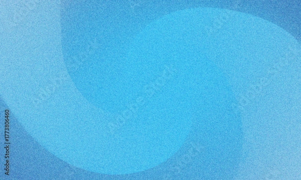Obraz Grainy blue gradient background abstract noise texture retro banner backdrop