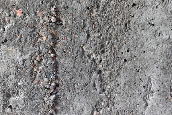 Fototapeta Texture concrete with small pebbles.