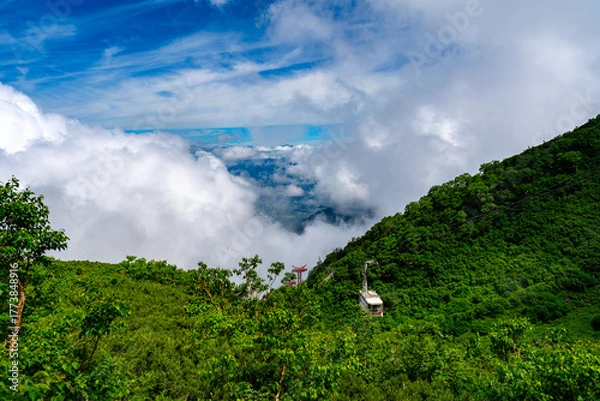 Obraz 8月の千畳敷カールの風景