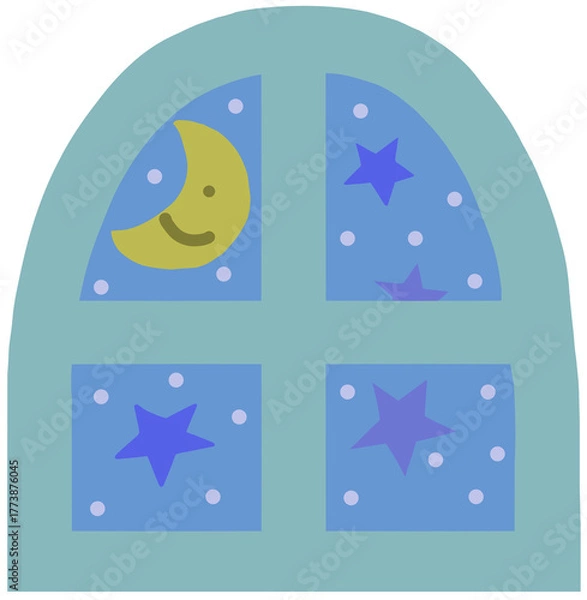 Obraz 밤하늘 창문