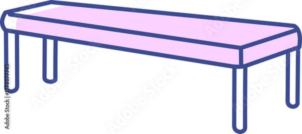 Obraz Icon Line Illustration