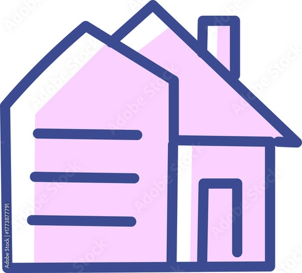 Obraz Icon Line Illustration