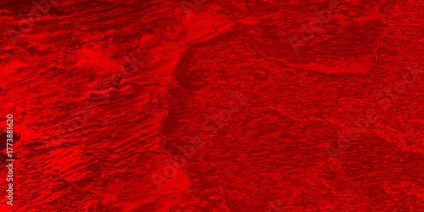 Fototapeta Scratch dark smoke red wall, dirty old concrete cemetery texture panoramic looking abstract fog background cloudiness mist smoke moves black swirling web banner use mockup