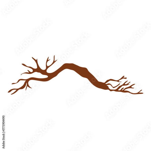 Fototapeta Tree Branch Twig Illustration