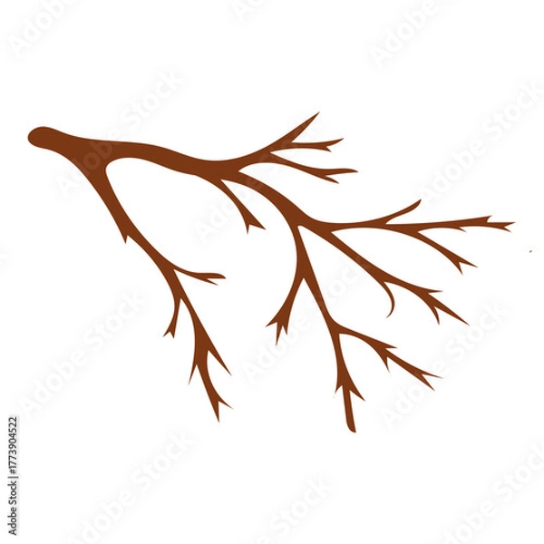 Fototapeta Tree Branch Twig Illustration