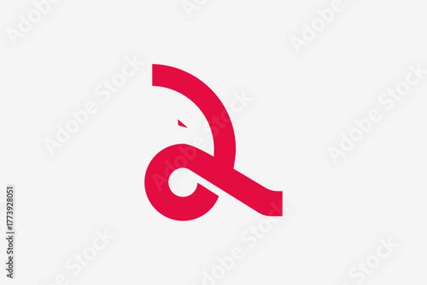 Obraz letter L and bird logo design, logo design, animal logo design, bird logo design.