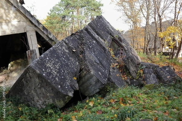 Obraz Bunker - Sprengung