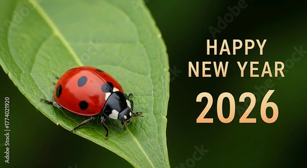 Obraz Happy 2026, new year art