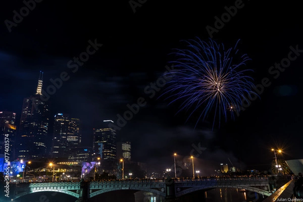 Fototapeta Fireworks