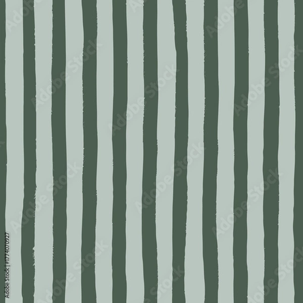 Fototapeta Hand Drawn Vector Seamless Sriped Background