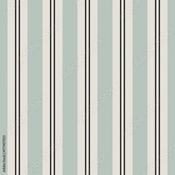 Fototapeta Vertical Vector Stripes Geometric Seamlees Background
