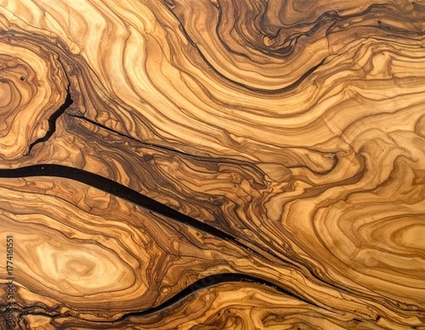 Obraz Warm Light Brown Wood Texture
