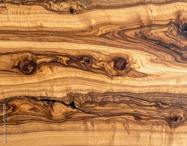 Fototapeta Smooth Oak Timber Pattern
