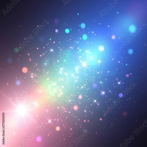 Obraz abstract light background