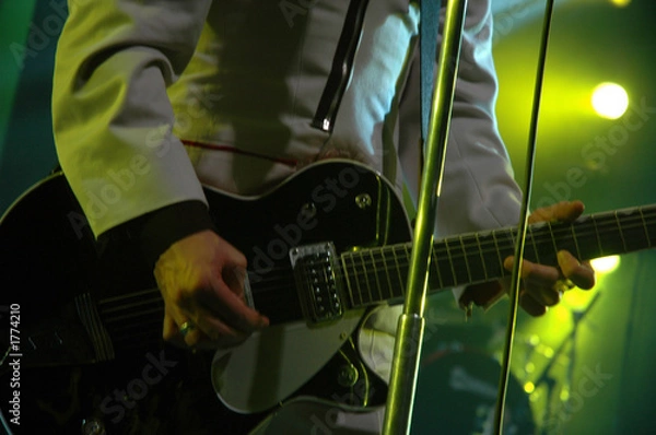 Obraz guitariste rock