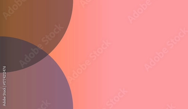 Fototapeta Gradient circles