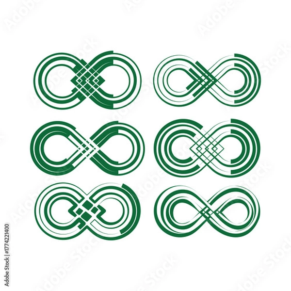 Obraz set of celtic knot