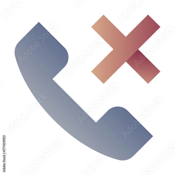 Obraz call-disconnected