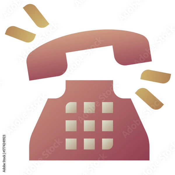 Obraz hand holding telephone