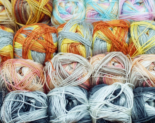 Obraz Yarns for knitting