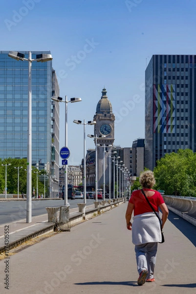 Obraz Clock tower in paris