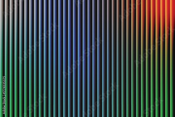 Obraz Abstract color gradient vertical lines background backdrop wallpaper