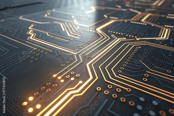 Fototapeta Circuit board